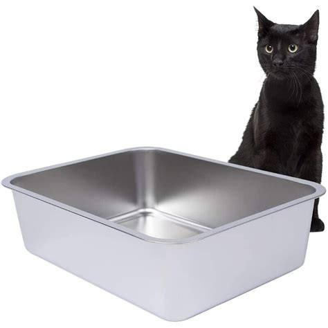 steel litter box near me|metal litter boxes for cats.